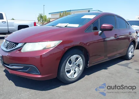 2015 Honda Civic Lx z USA, uszkodzony, nr VIN 2HGFB2E54FH534550